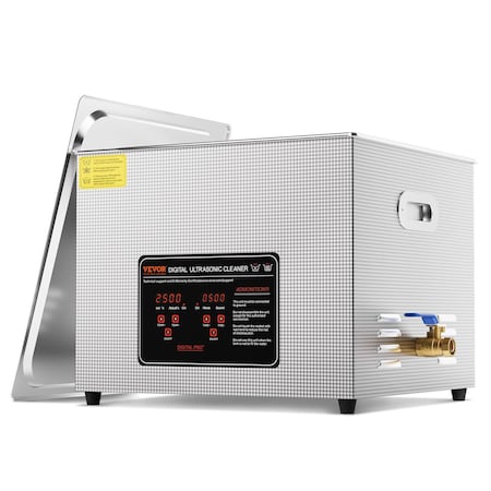Vevor 50L Ultrasonic Cleaner Machine with Cleaning Basket and Digital Display 840W SS5