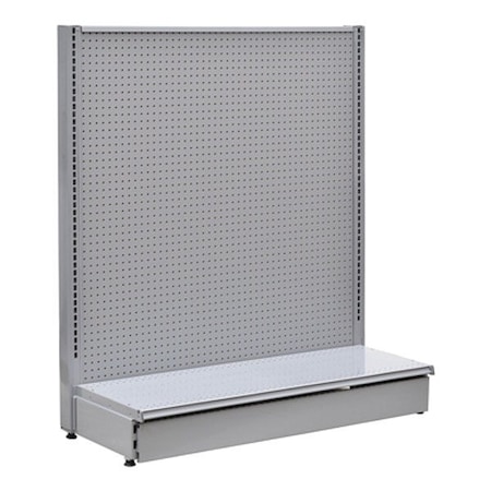 Specialty Store Services End Cap, Gry, 84 in H, 36 in W 1523GR