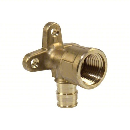 Uponor Elbow, Brass, Barbed 1/2 in, FNPT 1/2 in LF4235050