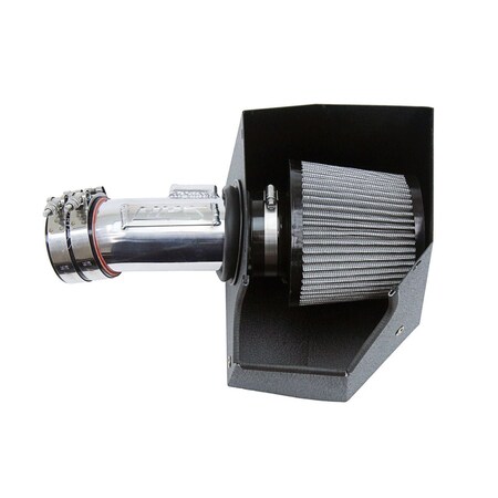 Hps Performance Air Intake Kit with Heat Shield, Polished, 827-656P
