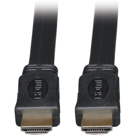 Tripp Lite 6FT HIGH SPEED HDMI CABLE DIGITAL VIDEO WITH AUDIO FLAT SHIELDED 4K X 2K M/M 6FT P568-006-FL