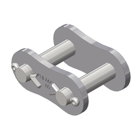 Senqcia Hi-Max Single Strand Cotter Pin Connecting Link, 80 chain, 1 P, 0.313 Dia Pin 80HMCL