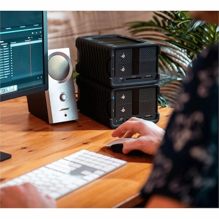 Glyph Glyph Blackbox PRO RAID Desktop Drive - 24 TB Blackbox PRO RAID, Enterprise Class, USB-C (3.1, Gen 2) BBPR24000RAID