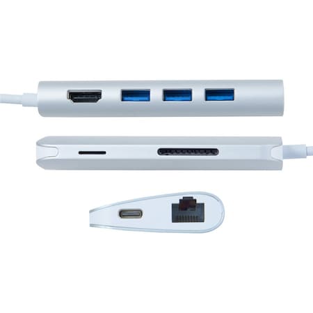 Smk-Link USB C Hub Mini Docking Station VP6920
