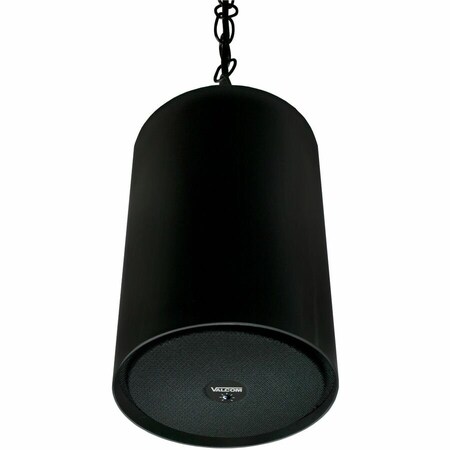 Valcom One-Way, 5-Watt Amplified Pendant Speak V-1015B-BK