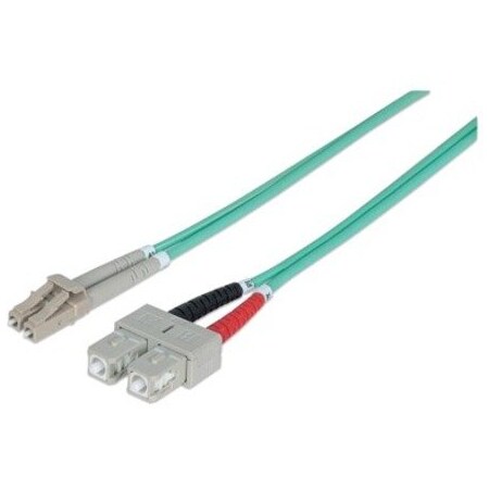 Intellinet Network Solutions 1M 3Ft Lc/Sc Multi Mode Fiber Cable 750912