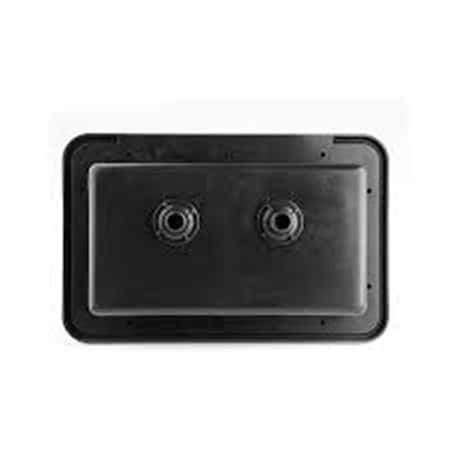 Bookazine RV Exterior Shower Box Kit - Black TI1855215