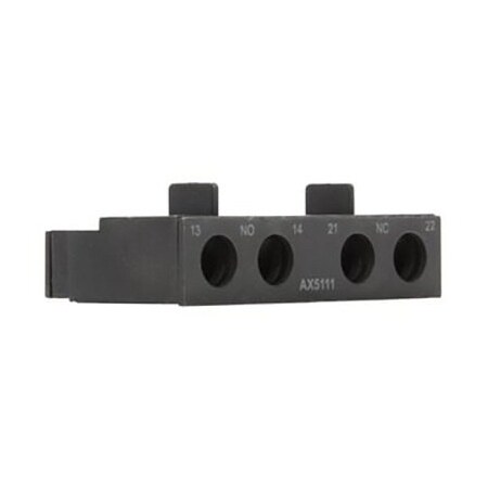 Noark Instantaneous auxiliary ON/OFF signalling contact block - Ex9S32 - front mount AX5111