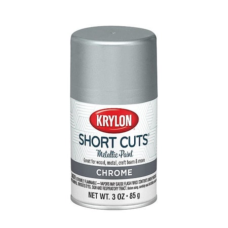 Krylon Short Cuts(R) Spray Paint, Chrome, 3 oz. KSCS032