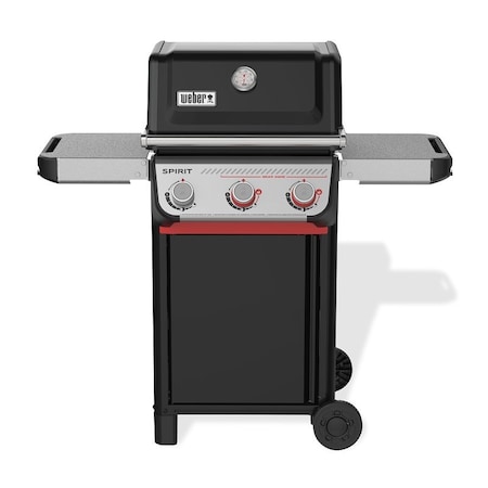 Weber Gas Grill, 31,000 Btu , Liquid Propane, 3-Burner, 360 sq-in Primary Cooking Surface, Black 1500789