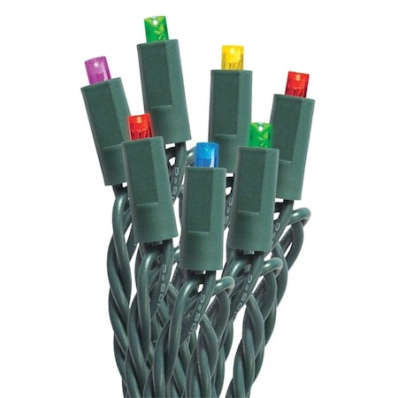 Sylvania Santas Forest LED Micro Mini String Lights, Multi-Color, 50 ct 27350