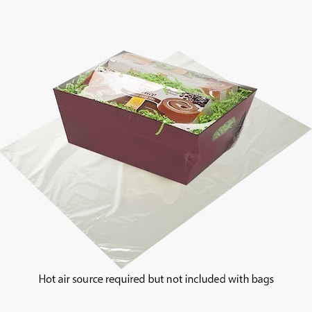Nashville Wraps Clear Shrink Basket Bags, 20x22, 100PK 2022SB