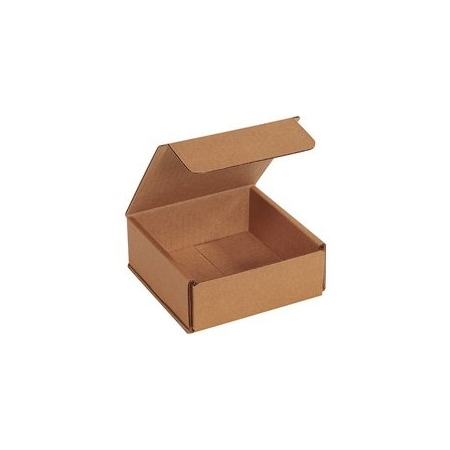 Bubblefast 50-5 x 5 x 2'' Kraft Corrugated Mailers, 50PK BFM552K