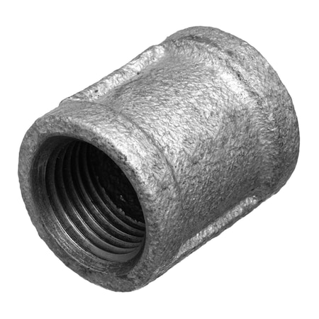 Usa Industrials Pipe Fittings - Galvanized Malleable Iron - Class 150 - Coupling - 1/4in NPT Female ZUSA-PF-20974