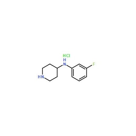 Ak Scientific N-(3-Fluorophenyl)piperidin-4-amine hydrochloride (5g), CAS 923565-91-7 5600AC-5g