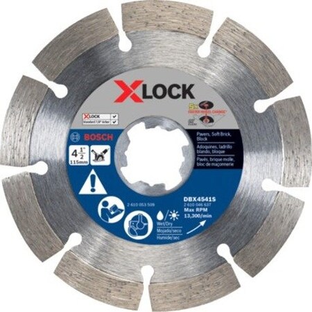 Bosch 412 Seg Rim Dia Blade DBX4541S