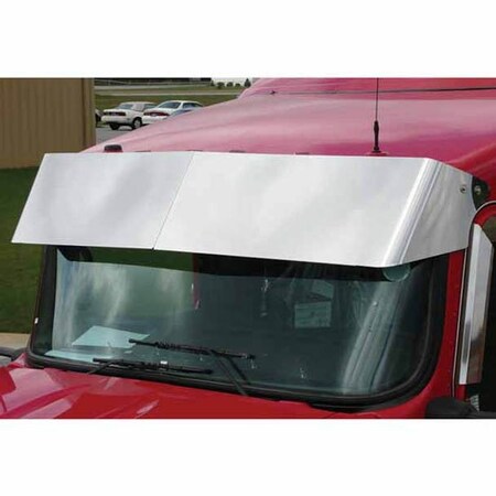 Replacement For Kenworth T450 Year 1999 13 In Stainless Steel Drop Visor