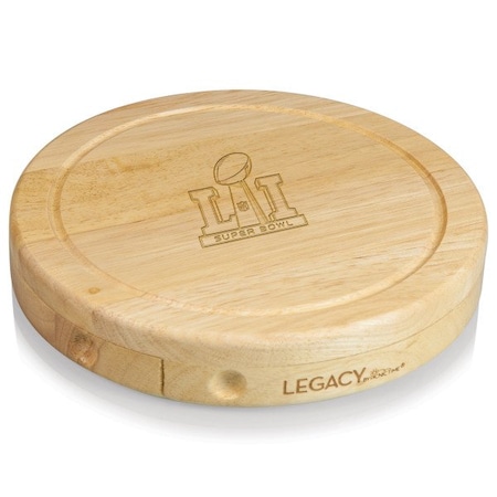 Picnic Time Family Of Brands NFL Super Bowl 51 - Brie Cheese Cutting Board & Tools Set 878-00-505-513-2