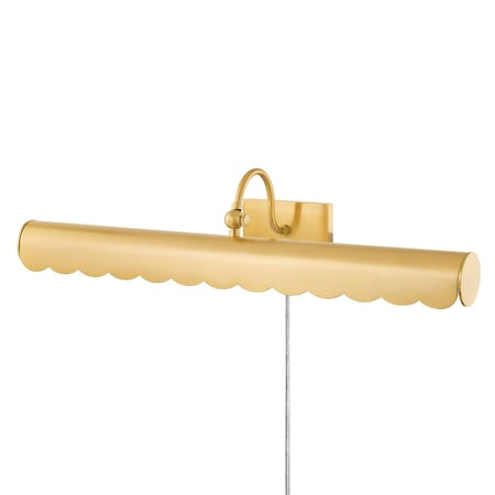 Mitzi Ariel Okin X Fifi 3 Light Picture Light 5.25 In. Aged Brass HL762103L-AGB
