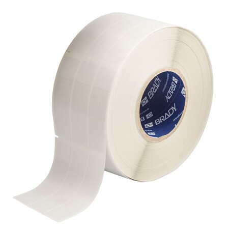 Brady High Adhesion Self Lam Vinyl Wire and Cable Lbls 3.75in H x 1in W WT, CL 3000/RL ROW3 THT-10-417-3