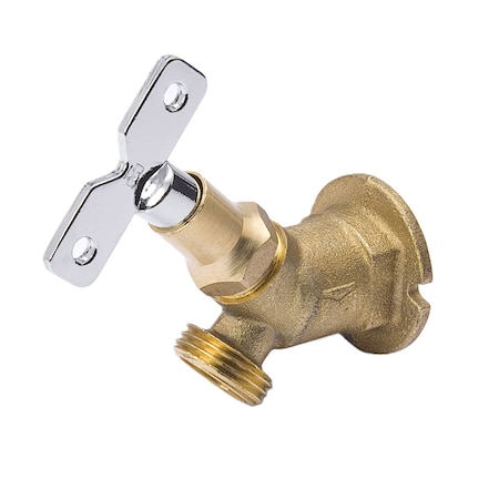 Proline Series Brass 3/4-in FIP x 3/4-in MHT Heavy Duty Sillcock 108-034HC