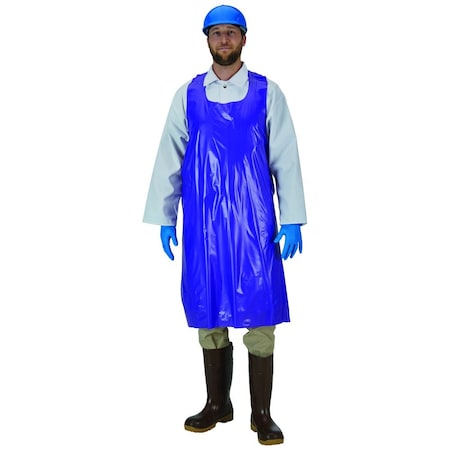 Workhorse Vinyl Protective Apron, Die Cut, 6-Mil, 12PK E54215345