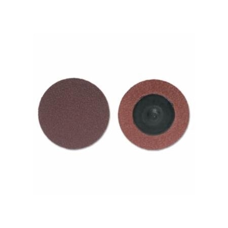 Merit Abrasives ALO Plus PowerLock Cloth Discs-Type III, Aluminum Oxide, 3 in Dia., 120 Grit 481-08834164509