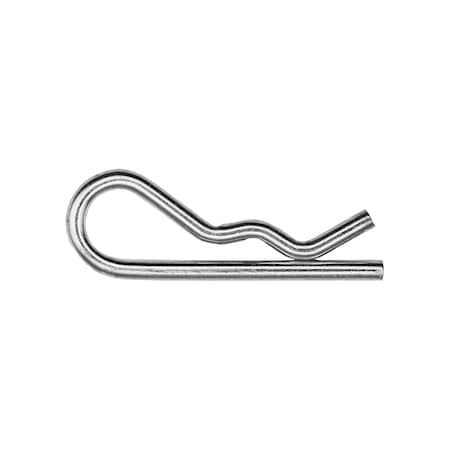 Auveco Hairpin Cotter 1/8in -125 Wire - Zinc, 50PK 11874