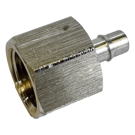Mem-Co Straight, Aluminum, FNPT1/2", Tube3/16" 1/2FB5-AL