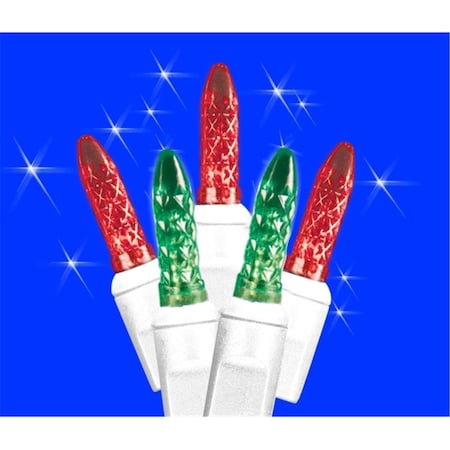 Forever Bright Kellogg Plastics  0.75 in. Holiday & Christmas Indoor & Outdoor LED- Red & Green 88699