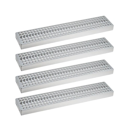 Mytee Products 34 inx7-1/8 inx2 in Bottom Fuel Tank Step Fits Peterbilt Replaces 11-04006-0750, 4PK FTRS-23-335-Bx4