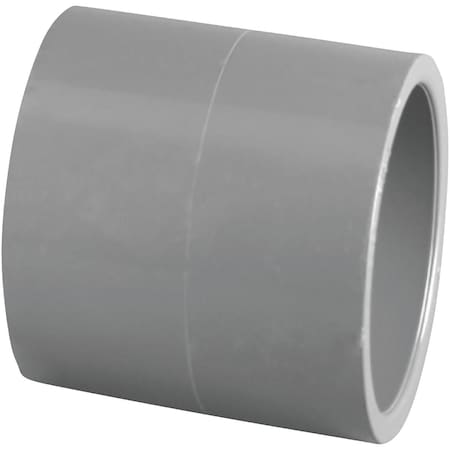 Charlotte Pipe And Foundry 1-1/4'' Sch. 80 Slip X Slip PVC Coupling PVC 08100 1600HA