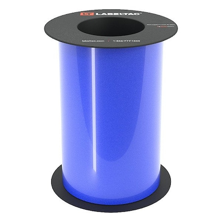 Creative Safety Supply LabelTac 9 Reflective Supply, Blue LT807RF-C