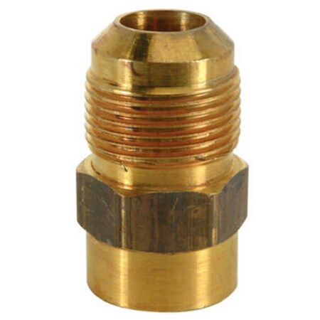 Pinpoint MAU1-10-8 K5 Iron Pipe Brass Male Adapter, 5PK PI588541