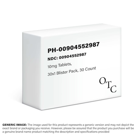 Major Pharmaceuticals Heartburn Relief, 10mg, Blister Pack, 30PK 00904552987