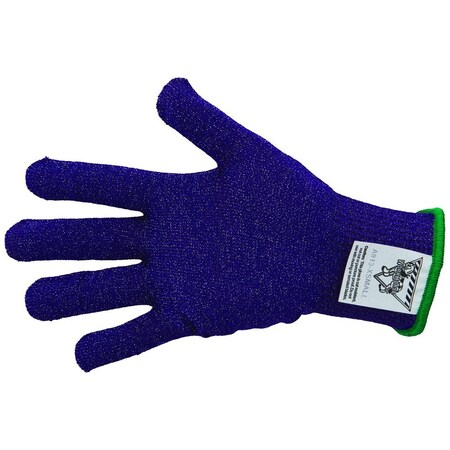 Workhorse Color-Coded Cut-Resistant Hand Protection Gloves, FDA-Compliant, A8, 13 Gauge WH A513-PRPL-XS