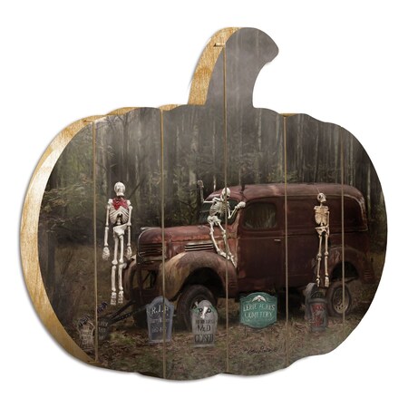 Homeroots Spooky Crew Unframed Print Wall Art 416064