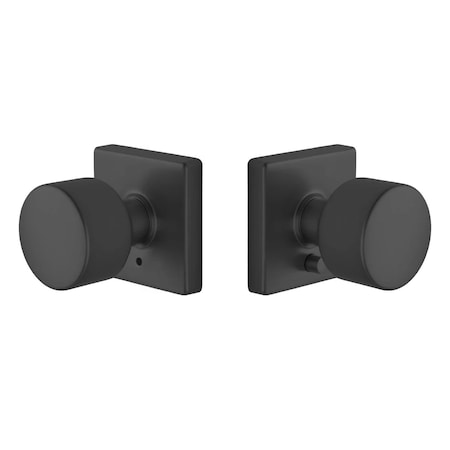 Emtek Residential Door Knobs Privacy Matte Black EE3210PGMB
