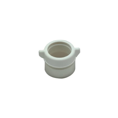 Master Plumber Plastic Drain Pipe Adapter, White Plastic 495-796