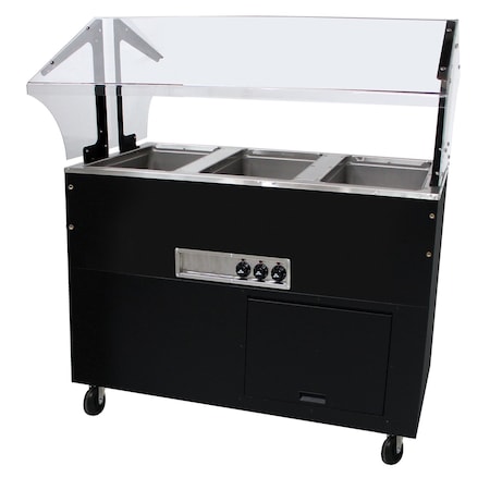 Advance Tabco Portable Hot Food Buffet Table electric stainless steel top BSW3-240-B-SB