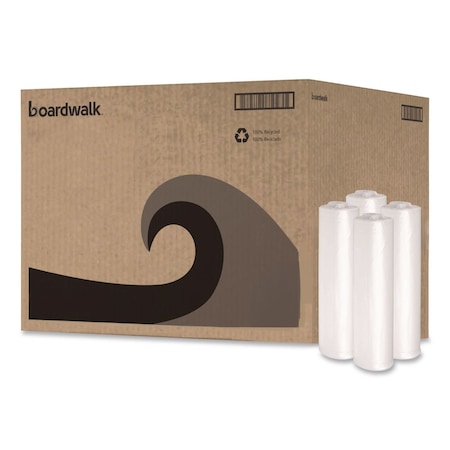 Boardwalk 33 gal Trash Bags, 33 in x 39 in, Extra Heavy-Duty, 1.1 mil, Clear, 100 PK BWK530