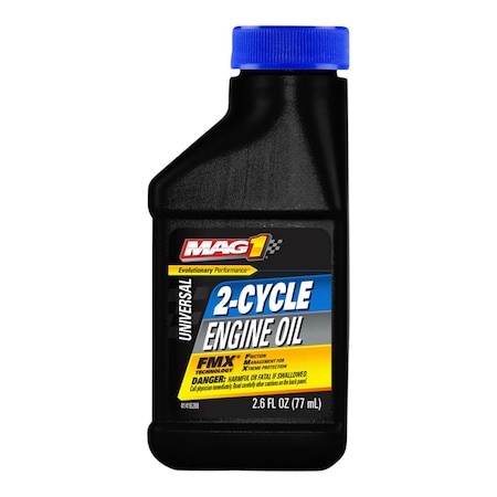 Mag 1 2 Cycle Conventional Engine Oil, Dark Blue, 2.6 Oz. MAG60179