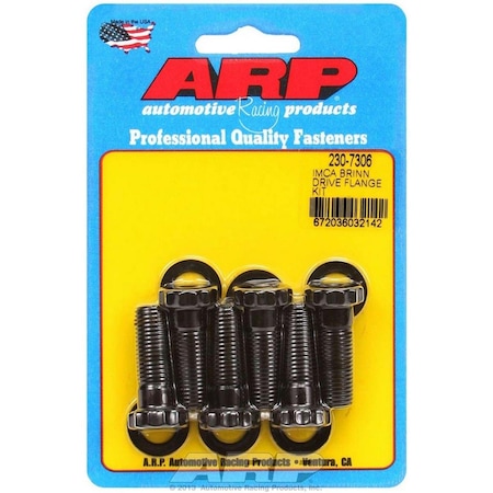 Arp 230-7306 Bert Drive Flange Bolt Kit, 6 Piece ARP230-7306