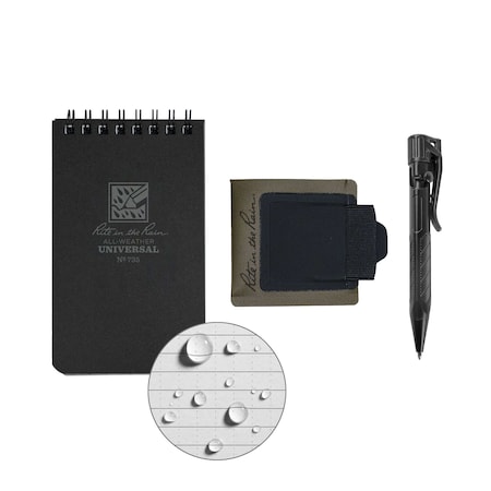 Rite In The Rain Monsoon Adhesive Pen and Card Holder Kit PH2-KIT