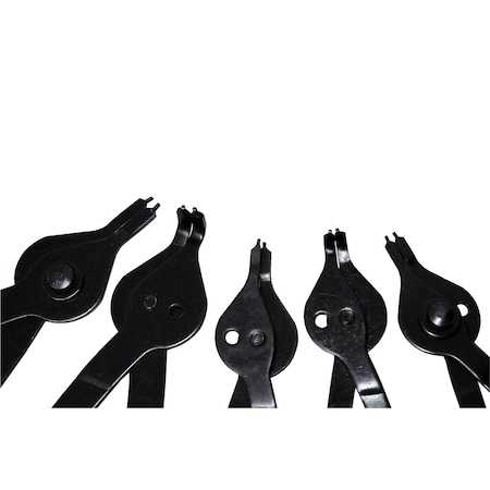 K-Tool International Snap Ring Pliers Set, Reversible, 5 pcs. KTI-55001