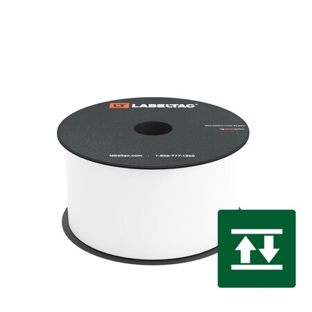 Labeltac High-Tack Label Supply 2.5in x 75ft LT4/LTPX, Matte White LT2526HK