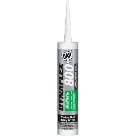 Dap 00807 Siding and Window Sealant, Light Gray, 24 hr Curing, -35 to 140 deg F, 10.1 oz Cartridge 80840
