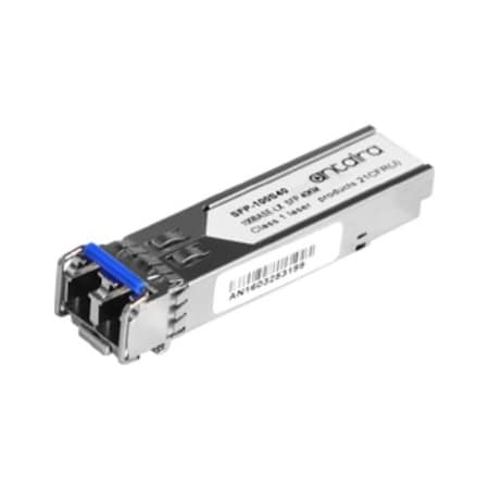 Antaira 155Mbps Fast Ethernet SFP Transceiver, Single Mode 40KM / LC / 1310nm SFP-100S40-T