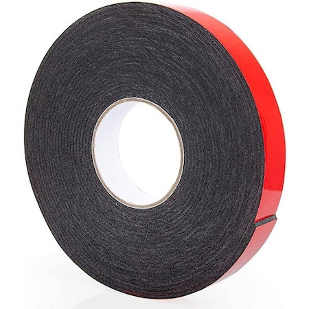 Wod Tape 1.5 inch (36mm) W, 62 Mil, PE Foam, 8 PK WOD DCPFT31R-01500-8-72-BLA
