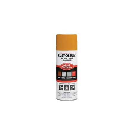 Rust-Oleum Spray Paint, School Bus Yellow, Gloss, Solvent, 12 oz 1643830